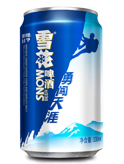 雪花啤酒(snowbeer) 勇闯天涯330ml*6听